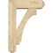 Ekena Millwork Imperial Craftsman Rough Sawn Bracket w/ Offset Brace, Douglas Fir, 6"W x 18"D x 26"H BKT0604X18X26IMP04RDF - alternate 4